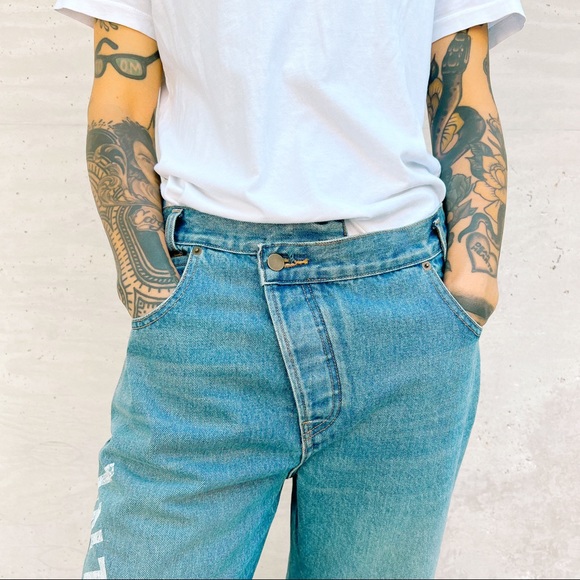 MONSE/NWOT Women’s Denim Button Up Denim Sz 28 - Picture 2 of 13